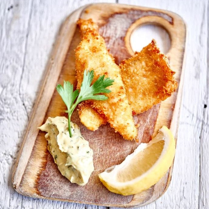 Hake with Soy Butter Sauce and Spring Onion Mash thumbnail