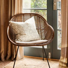 Kate Stein Designs - Seagull Cushion, Duck Egg