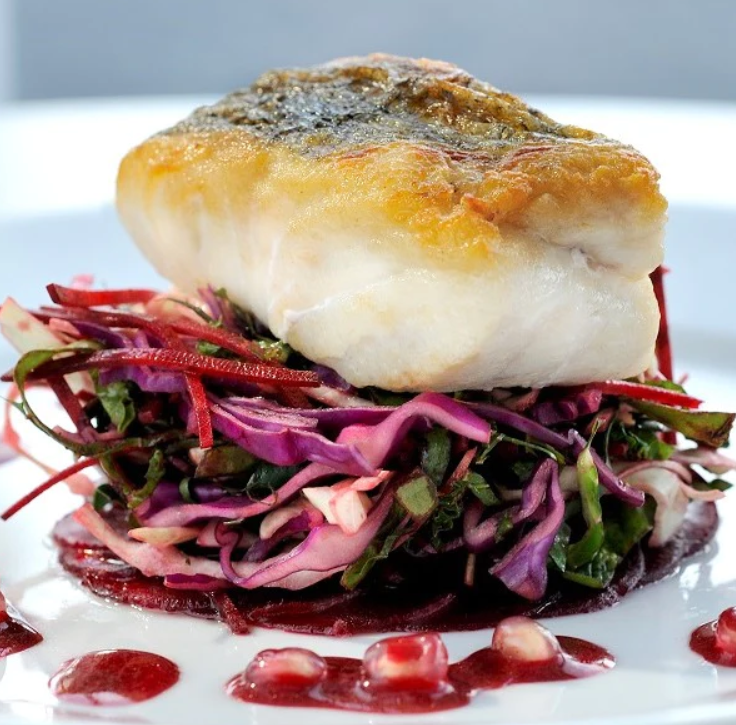 Hake with Soy Butter Sauce and Spring Onion Mash thumbnail