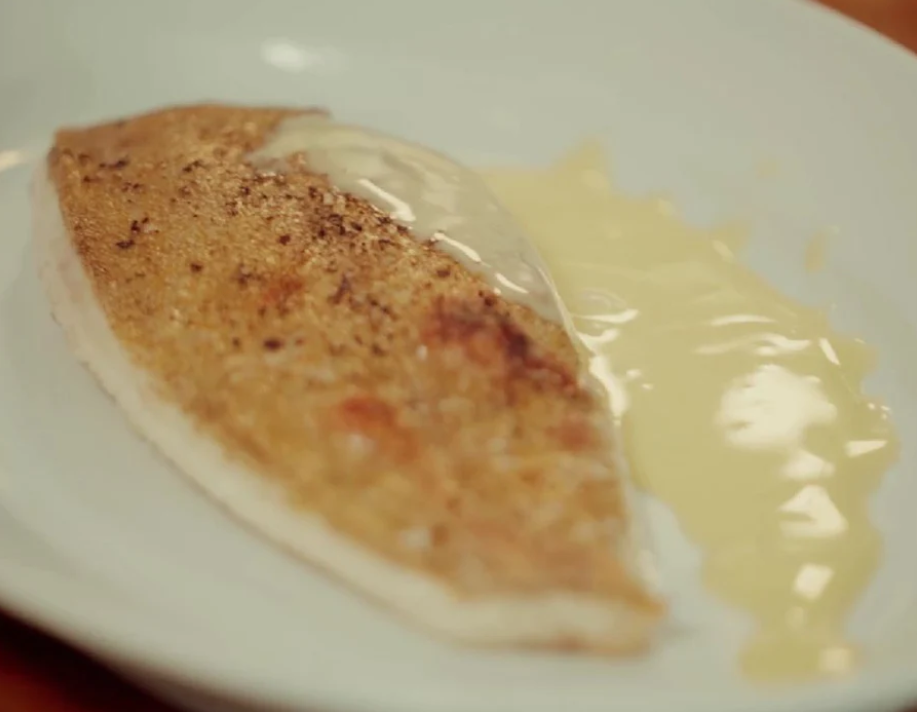 Hake with Soy Butter Sauce and Spring Onion Mash thumbnail