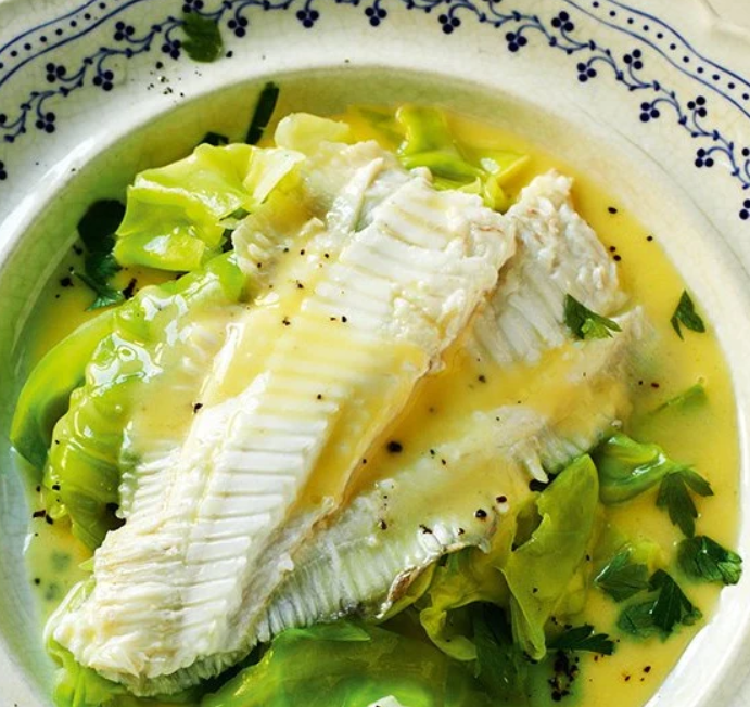 Hake with Soy Butter Sauce and Spring Onion Mash thumbnail