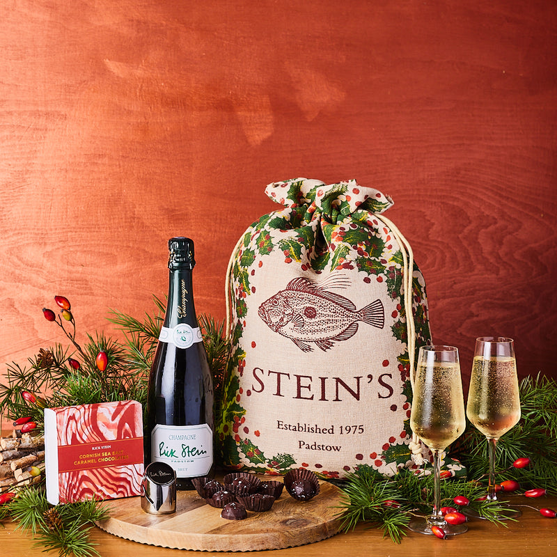 Stein's Champagne & Chocolate Christmas Stocking