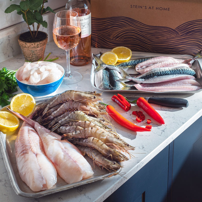 Fishmongers Selection Mixed Fish Box - serves 4