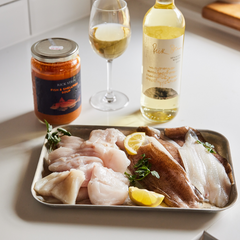 Simple fish Suppers for One