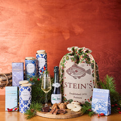 Stein's Sweet Christmas Stocking with Champagne