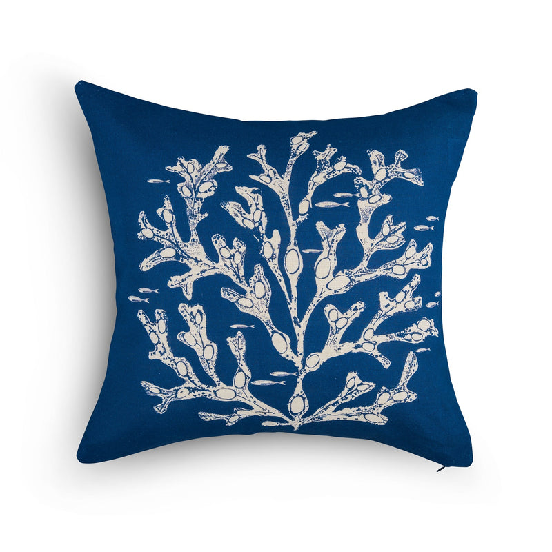 Kate-Stein-Seaweed-Square-Cushion-Navy