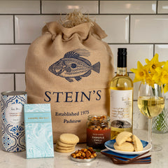 Treats From Cornwall Gift Sack or Wicker Hamper
