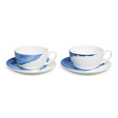 Rick Stein Coves of Cornwall - Set Of 2 Cappuccino Cups
