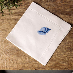 Jill Stein - Boxed Set of 6 Seafood Linen Napkins