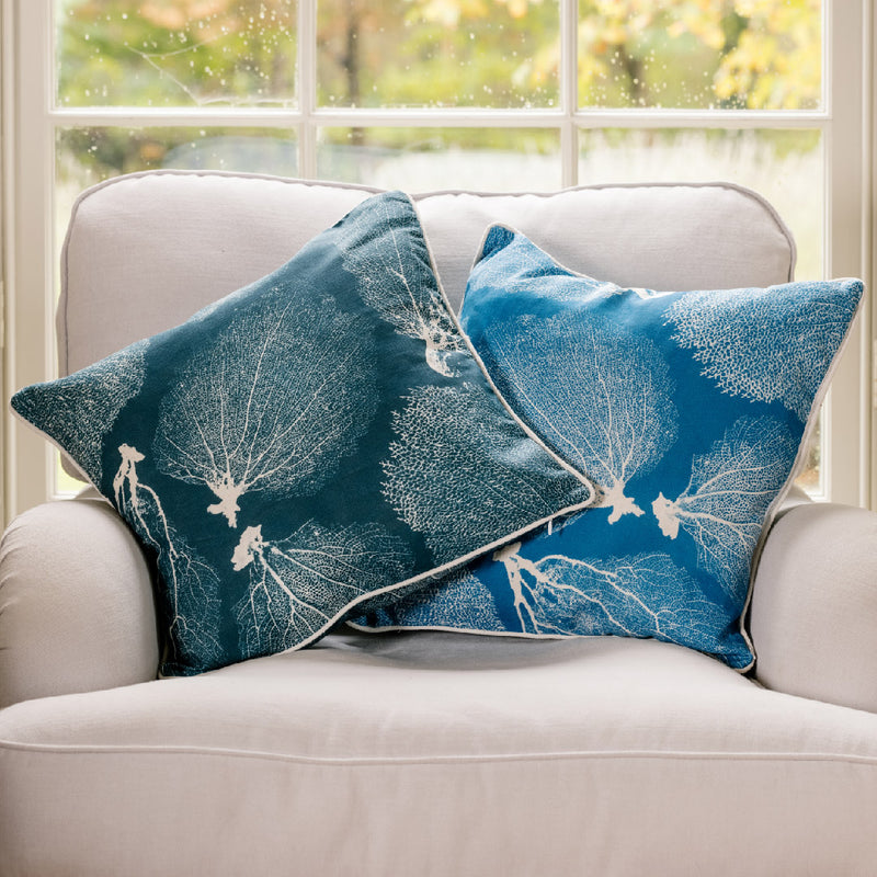Kate Stein Designs - Sea Fan Cushion