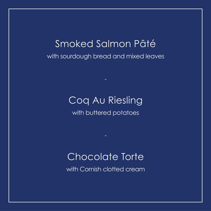 Stein's at Home - The Coq au Riesling Menu